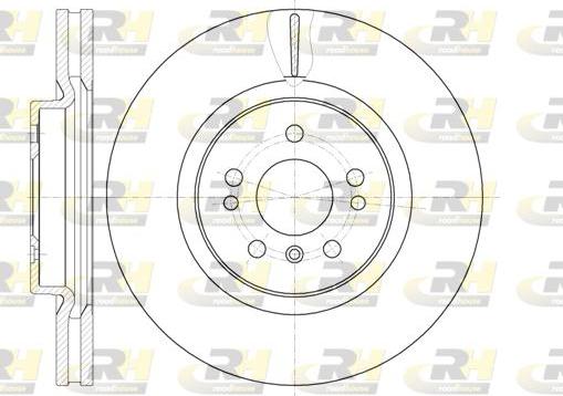 Roadhouse 61165.10 - Brake Disc autospares.lv