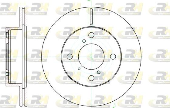 Roadhouse 61104.10 - Brake Disc autospares.lv