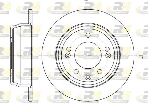 Roadhouse 61105.00 - Brake Disc autospares.lv