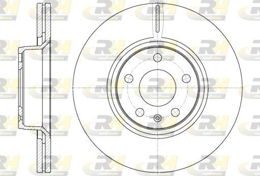 Roadhouse 61101.10 - Brake Disc autospares.lv