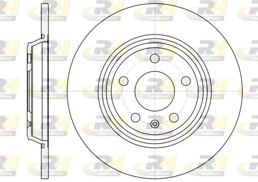 Roadhouse 61112.00 - Brake Disc autospares.lv