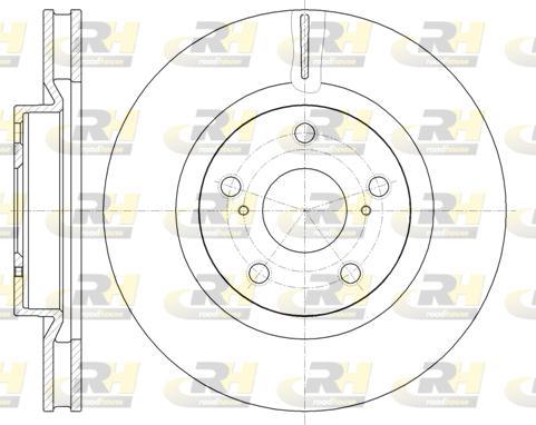 Roadhouse 61189.10 - Brake Disc autospares.lv