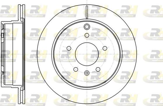 Roadhouse 61182.10 - Brake Disc autospares.lv