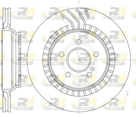 Roadhouse 61187.10 - Brake Disc autospares.lv