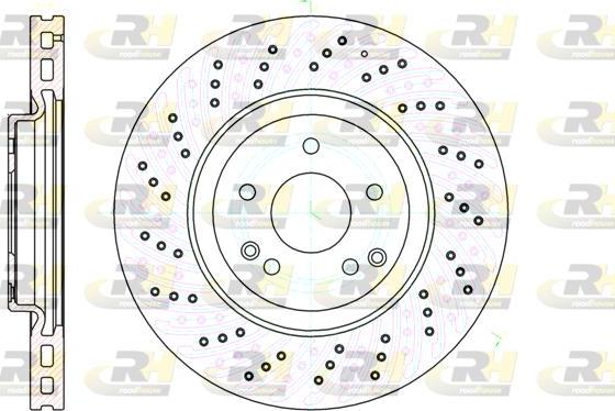 Roadhouse 61138.10 - Brake Disc autospares.lv