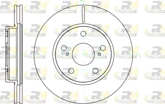 Roadhouse 61122.10 - Brake Disc autospares.lv