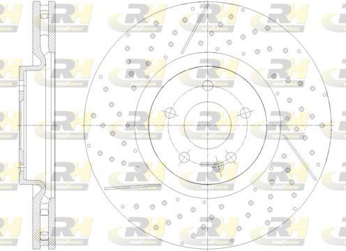 Roadhouse 61852.10 - Brake Disc autospares.lv