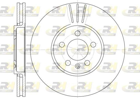 Roadhouse 61860.10 - Brake Disc autospares.lv