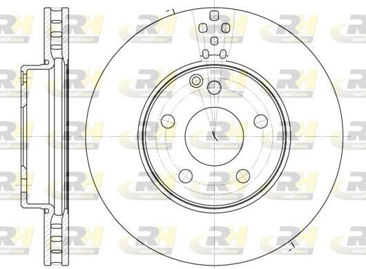 Roadhouse 61889.10 - Brake Disc autospares.lv