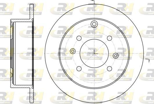 Roadhouse 61883.00 - Brake Disc autospares.lv