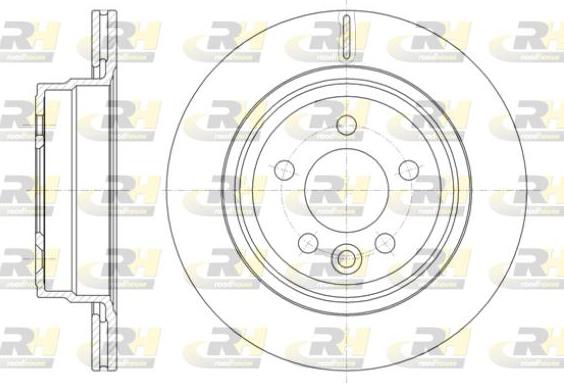 Roadhouse 61828.10 - Brake Disc autospares.lv