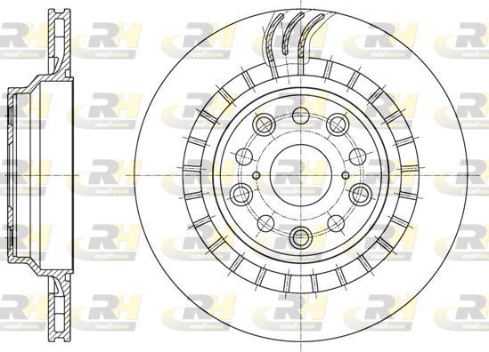 Roadhouse 61879.10 - Brake Disc autospares.lv