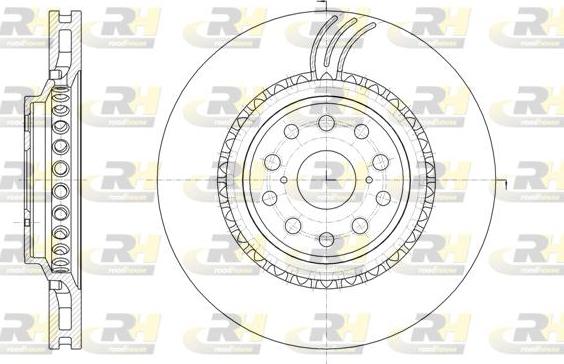 Roadhouse 61878.10 - Brake Disc autospares.lv