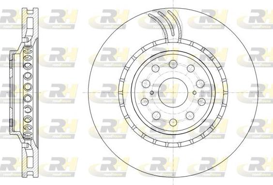 Roadhouse 61877.10 - Brake Disc autospares.lv