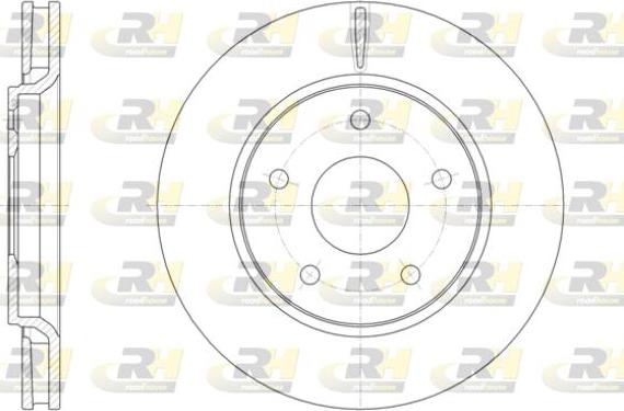 Roadhouse 61393.10 - Brake Disc autospares.lv