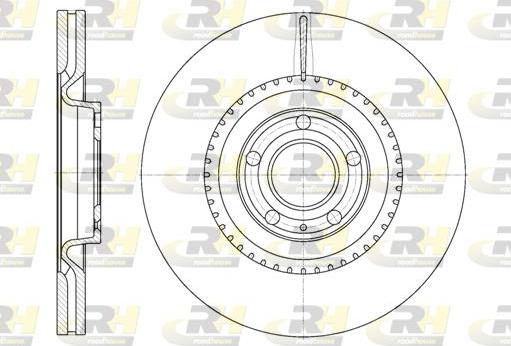 Roadhouse 61392.10 - Brake Disc autospares.lv