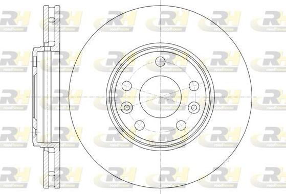 Roadhouse 61344.10 - Brake Disc autospares.lv