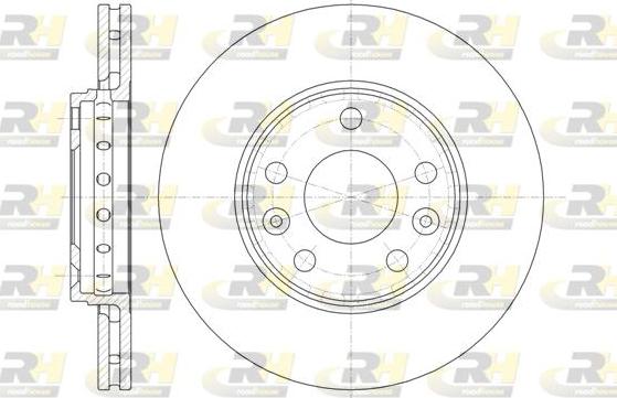 Roadhouse 61346.10 - Brake Disc autospares.lv