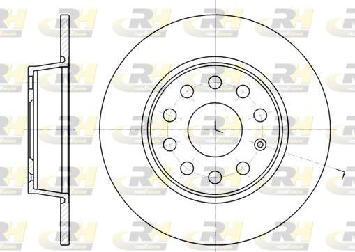 Roadhouse 61340.00 - Brake Disc autospares.lv