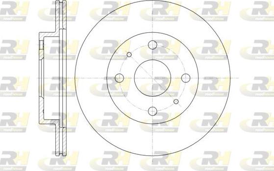 Roadhouse 61355.10 - Brake Disc autospares.lv