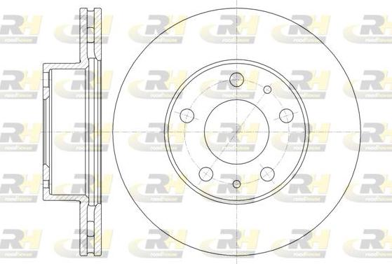 Roadhouse 61351.10 - Brake Disc autospares.lv