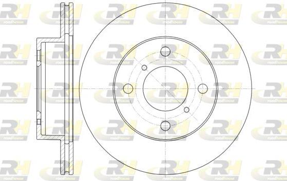 Roadhouse 61353.10 - Brake Disc autospares.lv