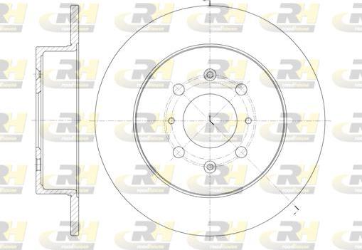 Roadhouse 61352.00 - Brake Disc autospares.lv