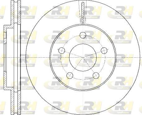 Roadhouse 61369.10 - Brake Disc autospares.lv