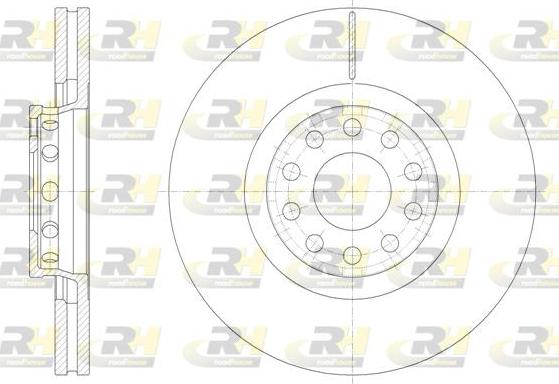 Roadhouse 61362.10 - Brake Disc autospares.lv