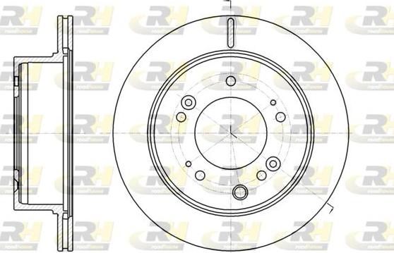 Roadhouse 61306.10 - Brake Disc autospares.lv