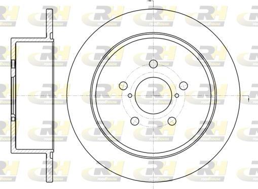 Roadhouse 61300.00 - Brake Disc autospares.lv