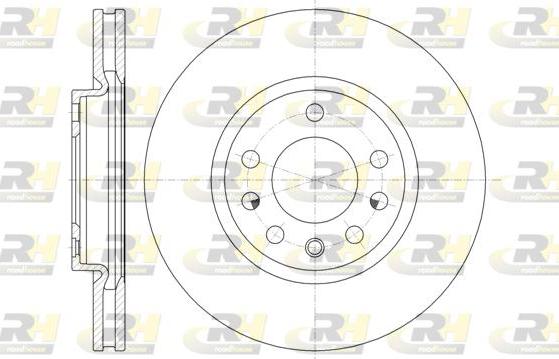 Roadhouse 61318.10 - Brake Disc autospares.lv