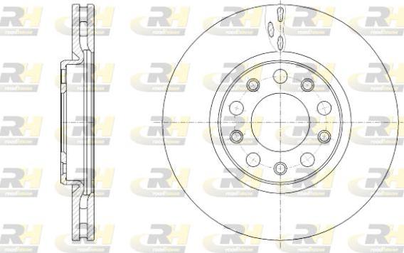 Roadhouse 61389.10 - Brake Disc autospares.lv