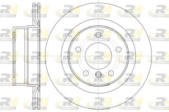 Roadhouse 61338.10 - Brake Disc autospares.lv