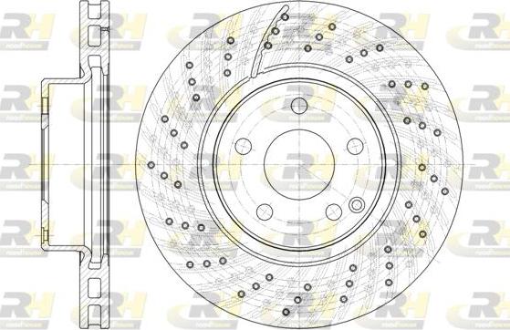 Roadhouse 61322.10 - Brake Disc autospares.lv