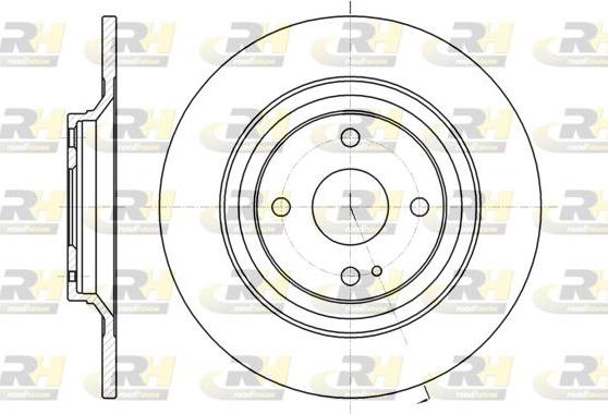 Roadhouse 61379.00 - Brake Disc autospares.lv