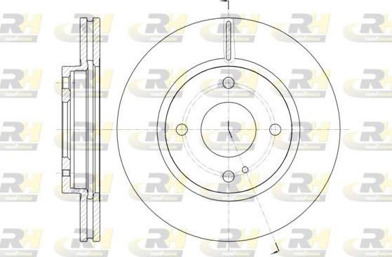 Roadhouse 61299.10 - Brake Disc autospares.lv