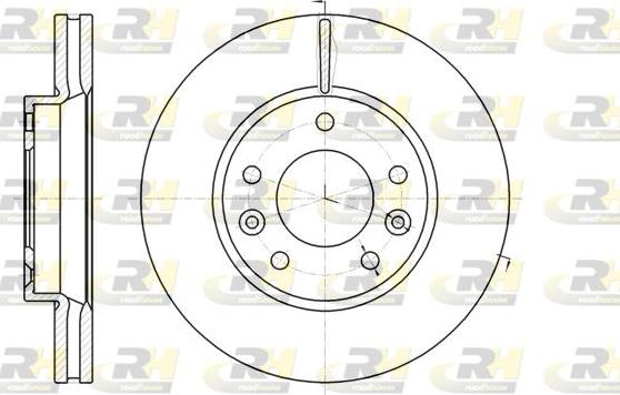 Roadhouse 61294.10 - Brake Disc autospares.lv