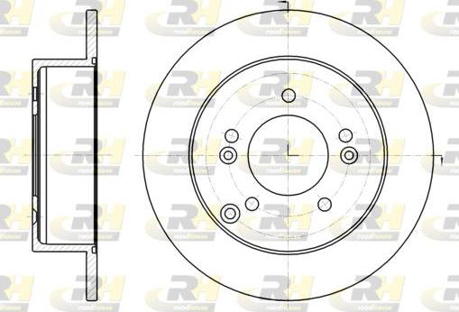 Roadhouse 61293.00 - Brake Disc autospares.lv