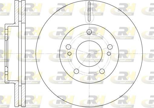 Roadhouse 61242.10 - Brake Disc autospares.lv