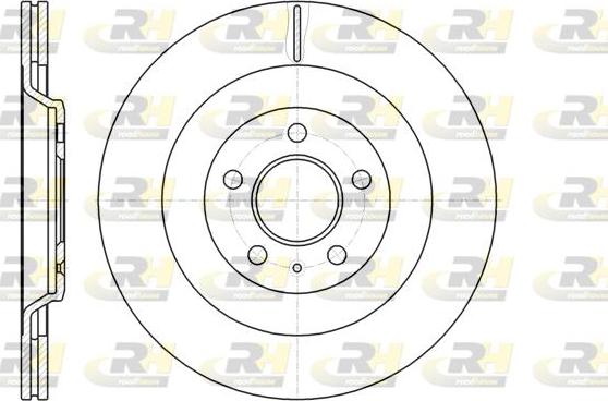 Roadhouse 61267.10 - Brake Disc autospares.lv