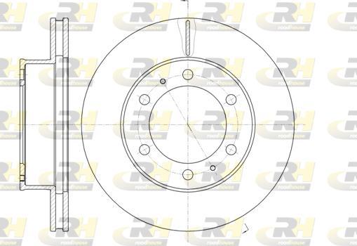 Roadhouse 61205.10 - Brake Disc autospares.lv