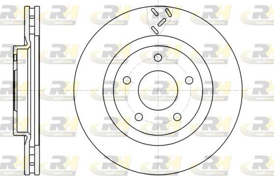 Roadhouse 61200.10 - Brake Disc autospares.lv