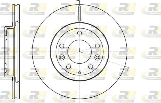 Roadhouse 61215.10 - Brake Disc autospares.lv