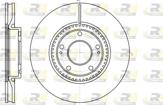 Roadhouse 61217.10 - Brake Disc autospares.lv