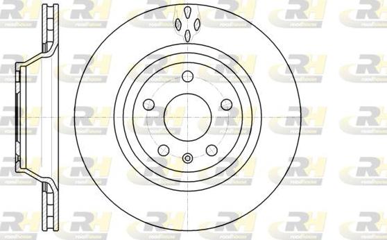 Roadhouse 61281.10 - Brake Disc autospares.lv