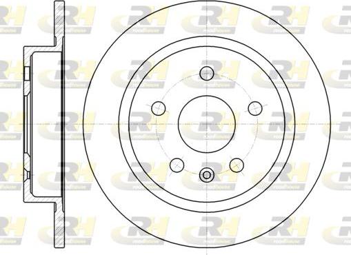 Roadhouse 61279.00 - Brake Disc autospares.lv