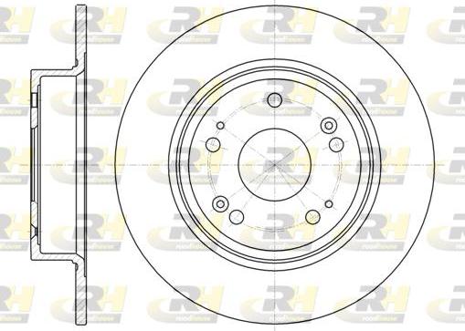 Roadhouse 61278.00 - Brake Disc autospares.lv