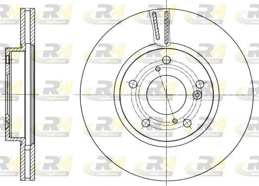 Roadhouse 61755.10 - Brake Disc autospares.lv