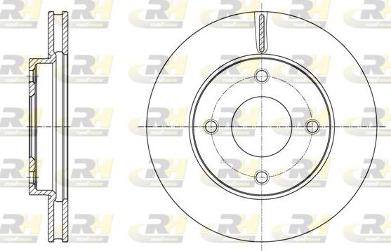 Roadhouse 61716.10 - Brake Disc autospares.lv